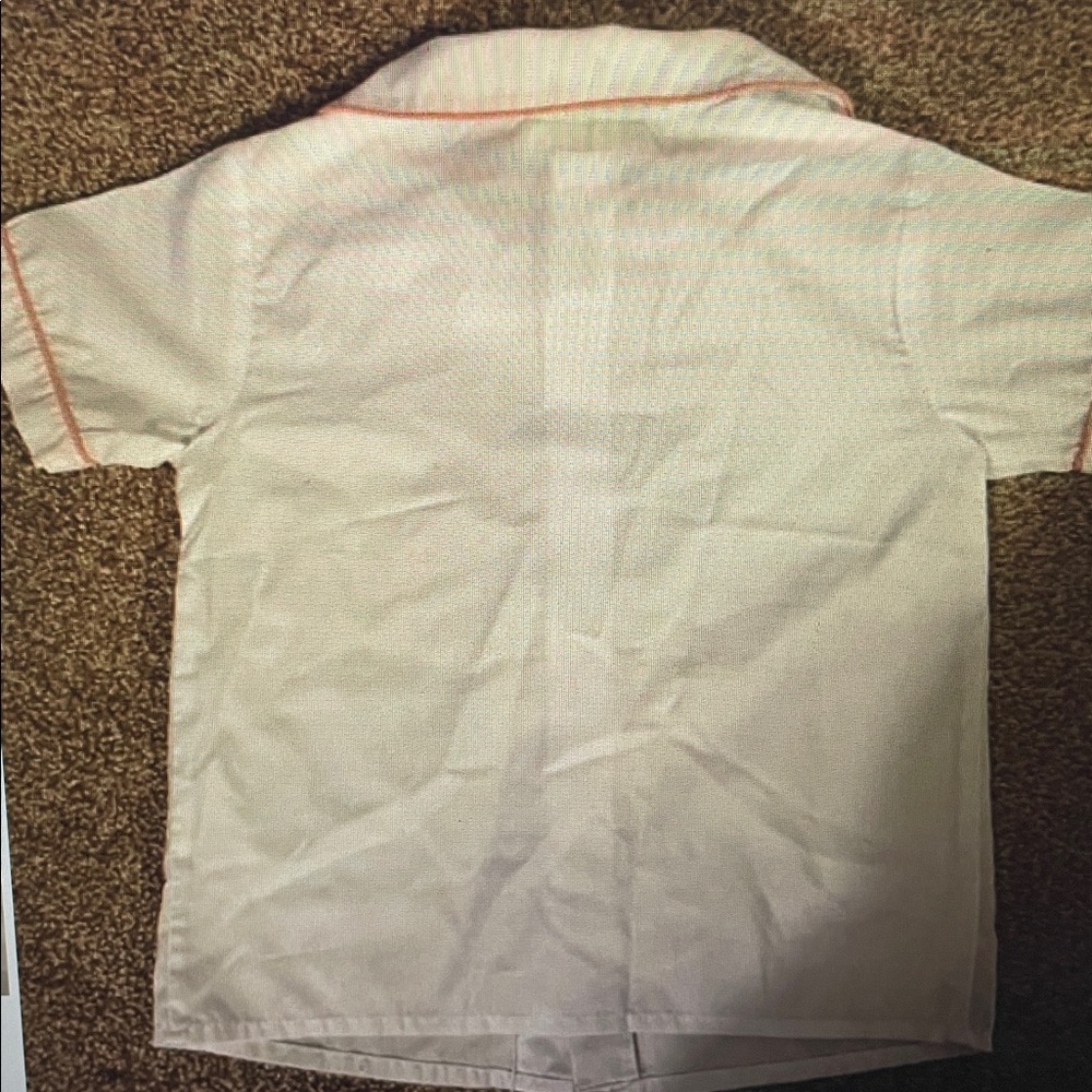 Be Mine white button down shirt 4T - Picture 2 of 4